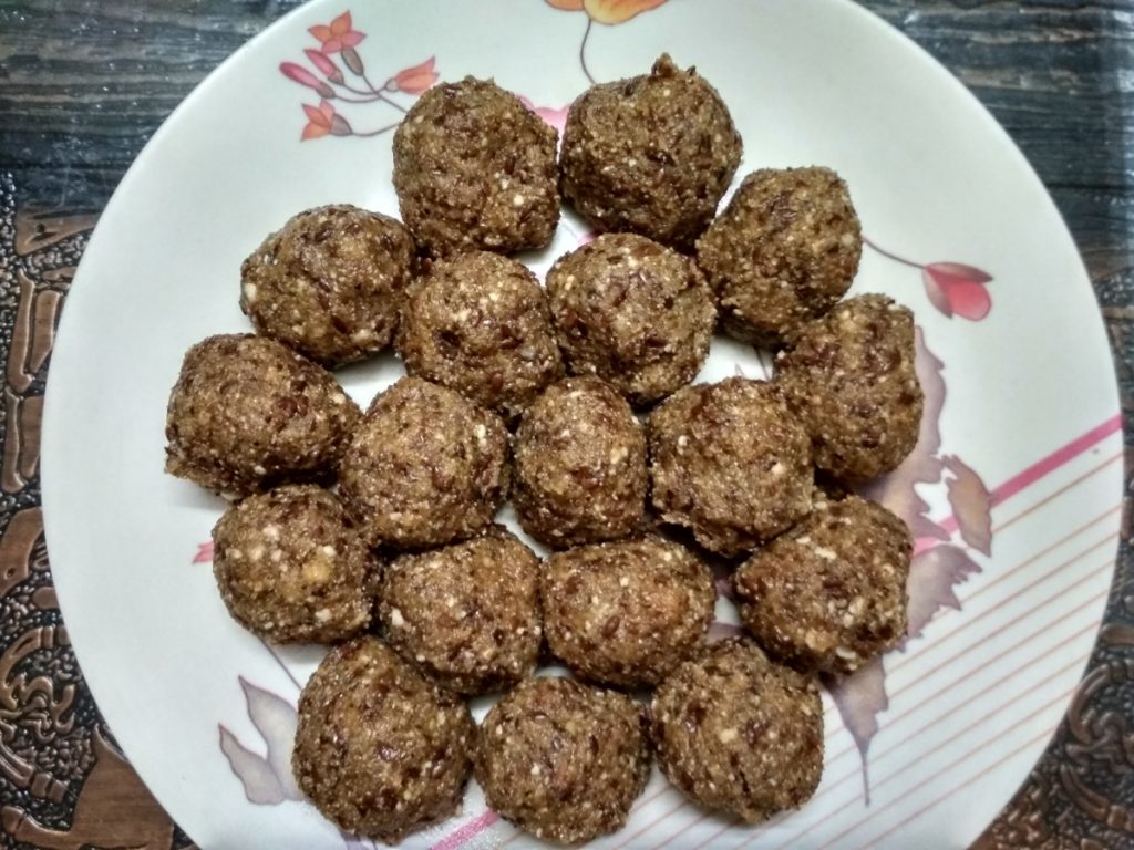 Alsi ladoo Recipe