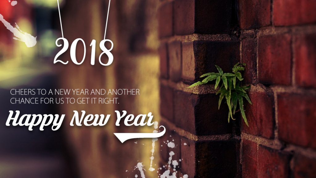 happy new year 2018