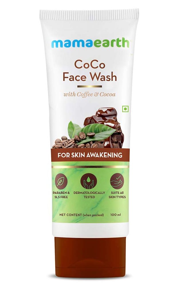 mamaearth cocoa face wash